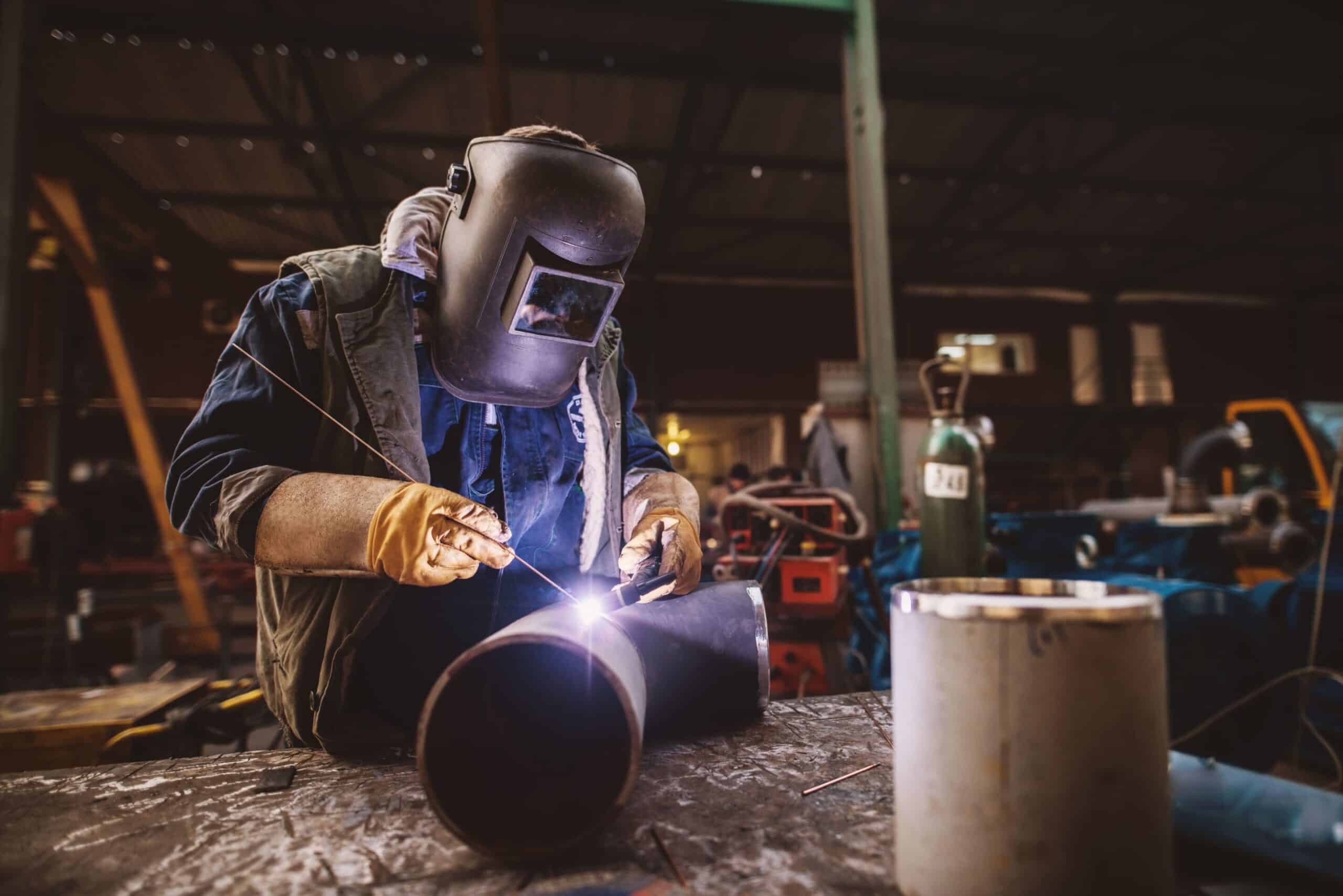QCTO welder course training at Phambili Village Campus